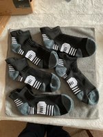 Men's Ankle Thick Running  Socks (5 Pairs)