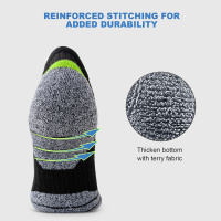 Men's Sports Thick Cushioned Socks (6 Pairs)