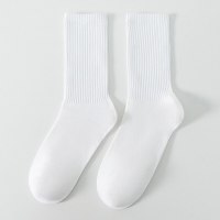 Men Middle Tube Socks (6 or 12 Pairs)