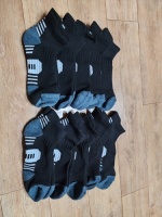 Men's Ankle Thick Running  Socks (5 Pairs)