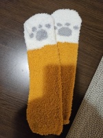 Girls Cute Cat Claw Socks