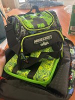 MINECRAFT Genuine Australia Smiggle School Bag Backpack/lunch pack/water bottle