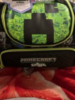 MINECRAFT Genuine Australia Smiggle School Bag Backpack/lunch pack/water bottle