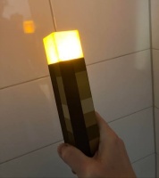 Torch LED Lamp Potion Bottle Light USB Rechargeable Night Light Kids