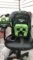 MINECRAFT Genuine Australia Smiggle School Bag Backpack/lunch pack/water bottle