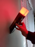 Torch LED Lamp Potion Bottle Light USB Rechargeable Night Light Kids