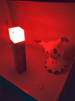 Torch LED Lamp Potion Bottle Light USB Rechargeable Night Light Kids