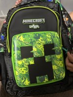 MINECRAFT Genuine Australia Smiggle School Bag Backpack/lunch pack/water bottle