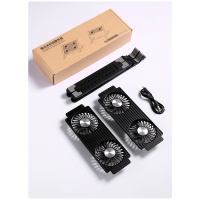 Laptop Cooler Base Stand for 11-17.3 Inch with 2/4 Fans