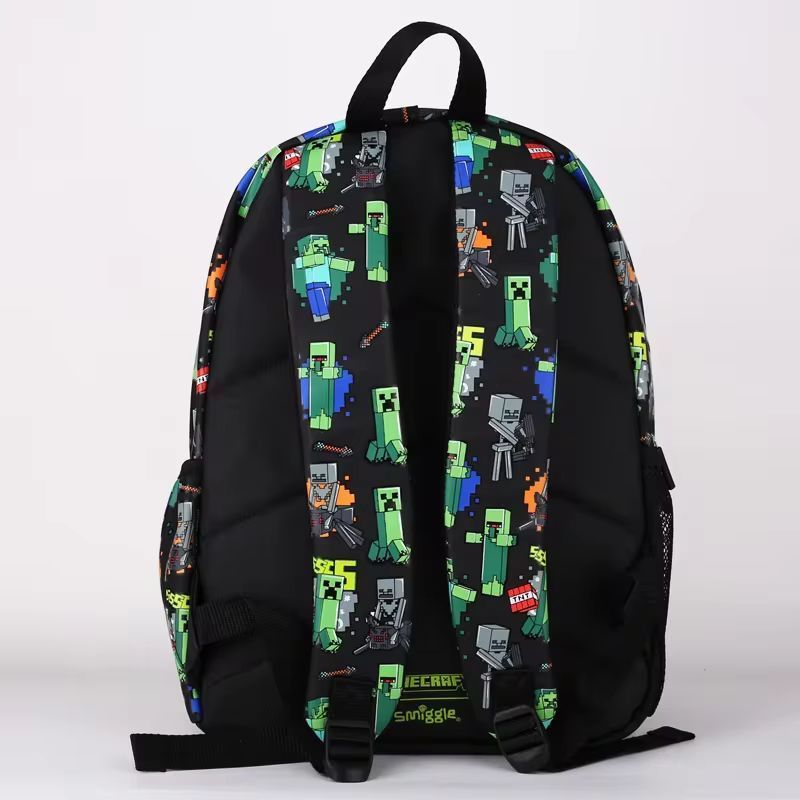 MINECRAFT Genuine Australia Smiggle School Bag Backpack/lunch pack/water bottle