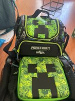 MINECRAFT Genuine Australia Smiggle School Bag Backpack/lunch pack/water bottle