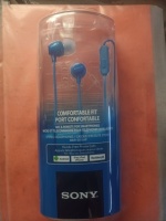 Sony MDR-EX15AP Earphones with Smartphone Mic and Control