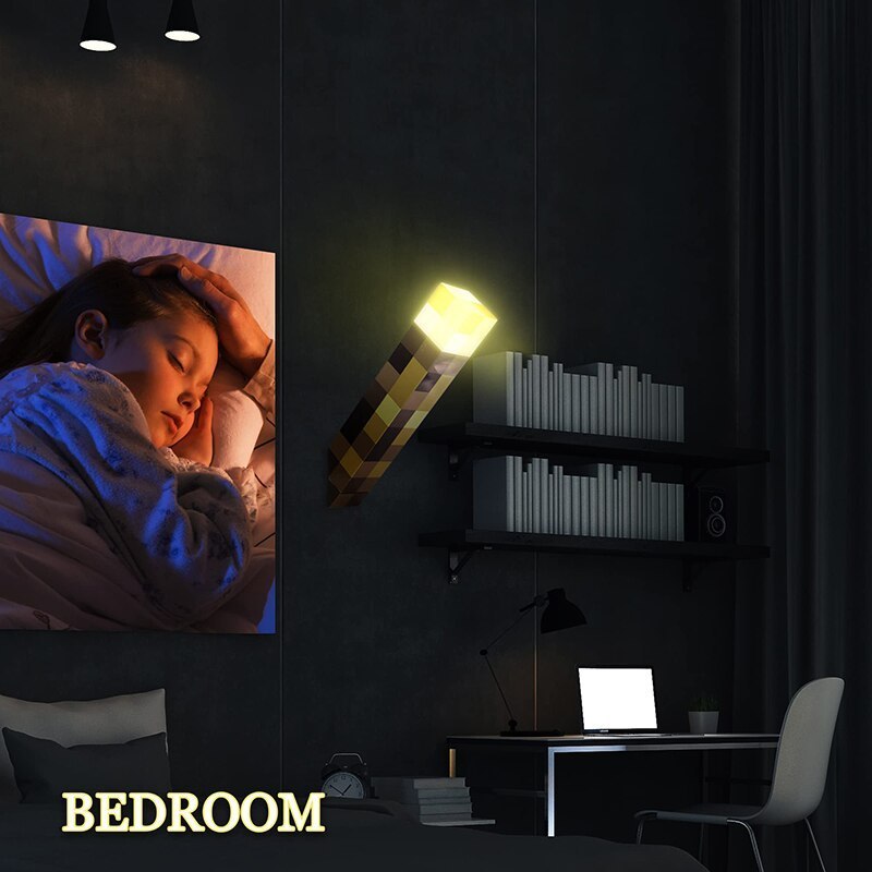 Torch LED Lamp Potion Bottle Light USB Rechargeable Night Light Kids