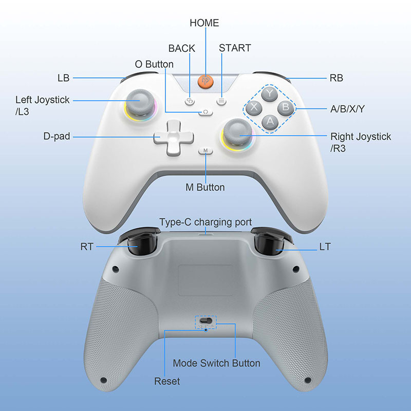 EasySMX X05 Wireless Gamepad Bluetooth Gaming Controller