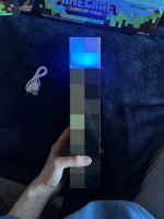 Torch LED Lamp Potion Bottle Light USB Rechargeable Night Light Kids