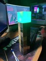 Torch LED Lamp Potion Bottle Light USB Rechargeable Night Light Kids