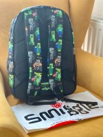 MINECRAFT Genuine Australia Smiggle School Bag Backpack/lunch pack/water bottle