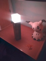 Torch LED Lamp Potion Bottle Light USB Rechargeable Night Light Kids