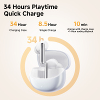 QCY MeloBuds Pro ANC Bluetooth 5.3 Earphones Wireless