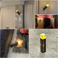 Torch LED Lamp Potion Bottle Light USB Rechargeable Night Light Kids