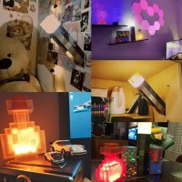 Torch LED Lamp Potion Bottle Light USB Rechargeable Night Light Kids