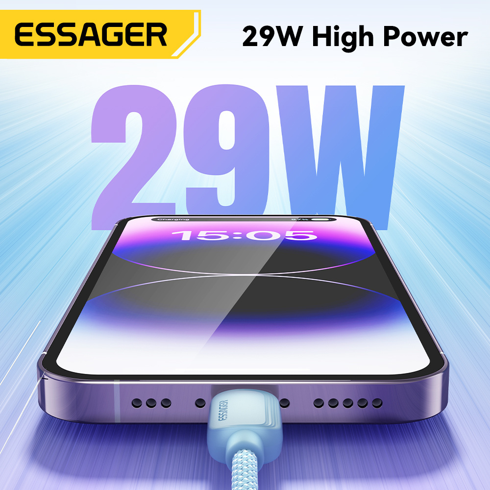 Essager USB Type C Cable For iPhone 20W Fast Charger
