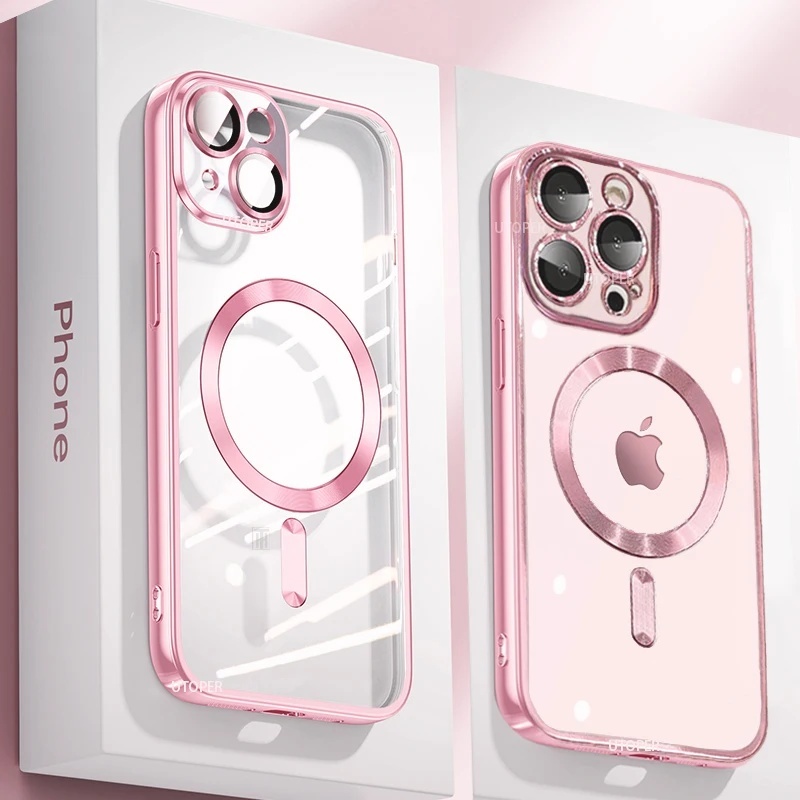 iPhone Clear Plating Ultrathin Silicone Case
