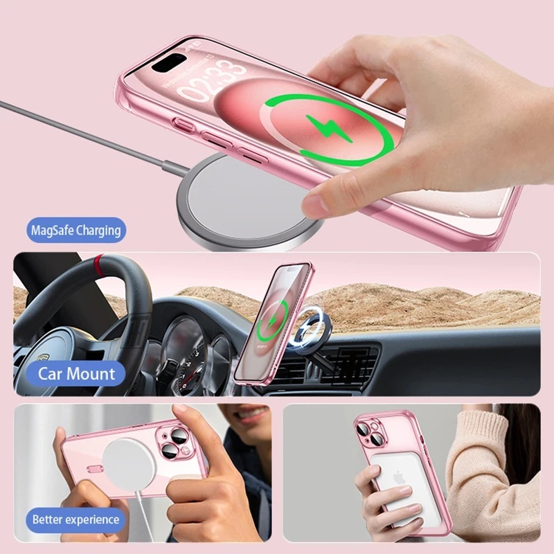 iPhone Clear Plating Ultrathin Silicone Case
