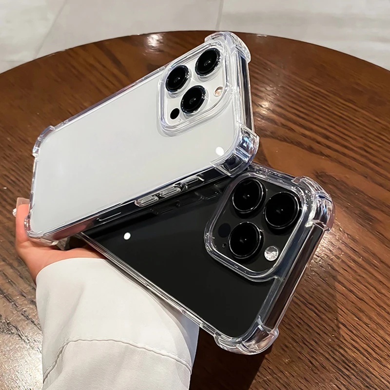 Shockproof Transparent Phone Case For iPhone