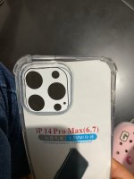 Shockproof Transparent Phone Case For iPhone