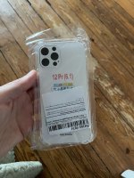 Shockproof Transparent Phone Case For iPhone