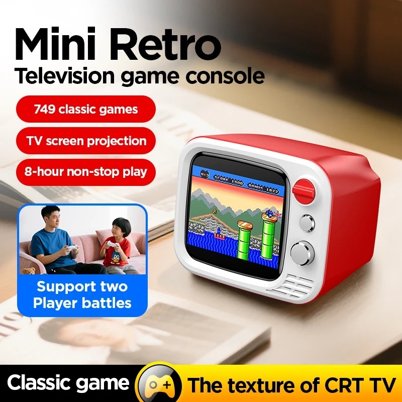 Retro VideoTV Handheld Game Console