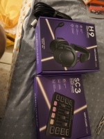FIFINE Gaming Audio Set Microphone/Mixer/Headset for Streaming