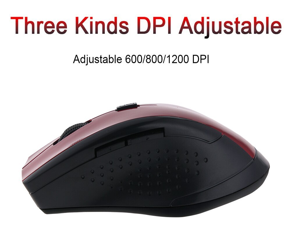 Wireless Mouse  With USB Receiver