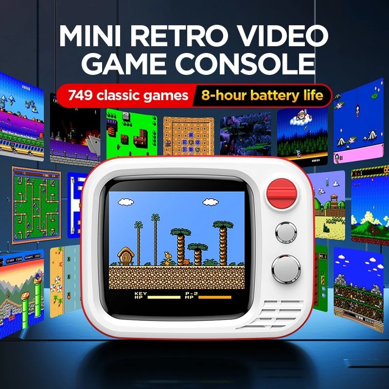 Retro VideoTV Handheld Game Console