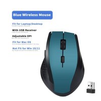 Wireless Mouse  With USB Receiver