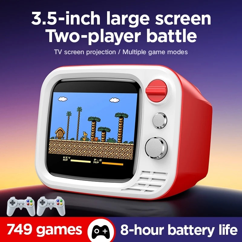 Retro VideoTV Handheld Game Console