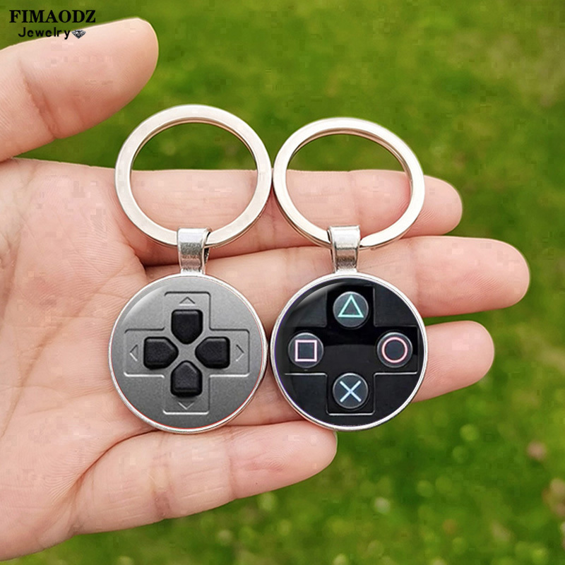 Game Controller Key Style Keychain