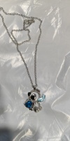Lilo & Stitch Heart Rhinestone Necklace