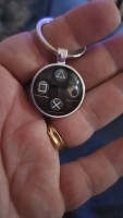 Game Controller Key Style Keychain