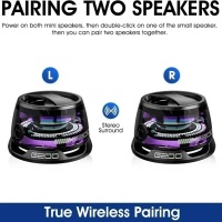 Portable RGB Lighting Magnetic Speaker